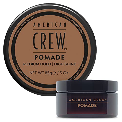 American Crew Pomade for Men - 3 oz Medium Hold High Shine