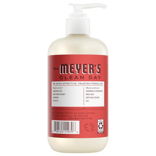 Mrs. Meyer’s Hand Soap Tomato Vine Scent 12.5 Fl Oz - Moisturizing & Gentle