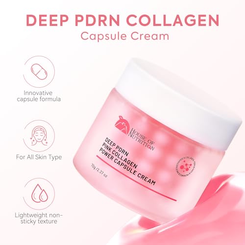 Deep Collagen Capsule Cream with PDRN & Retinol - Pink - Anti-Aging Skin Care