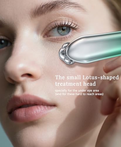 ALUSHEE 2-in-1 RF Microcurrent Eye Device for Puffiness & Wrinkles