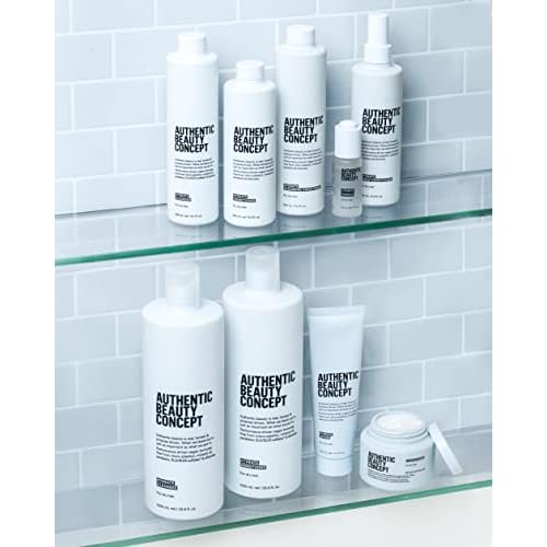 Authentic Beauty Concept Hydrate Lotion | Hydrating Hair Lotion | Leave-In Cream | Protects from Blow Dry Damage & Helps fight Frizz | Normal To Dry or Curly Hair | Vegan & Cruelty-free | 5 fl. oz