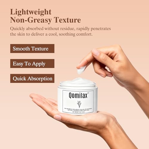 Neuropathy Cream - Magnesium Nerve Relief Lotion - Mama Oasis Lotion for Neuropathy Feet, Hands, Legs Comfort, Includes Magnesium, Aloe Vera, MSM, Soothing Relief, Suitable for All Skin, 4 FL.OZ.