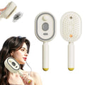 3-in-1 Electric Mist Spray Hair Brush for Frizzy Hair
