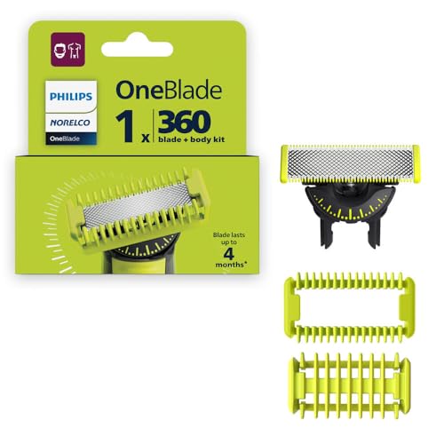 Philips Norelco OneBlade 360° Replacement Blade Kit for Face & Body