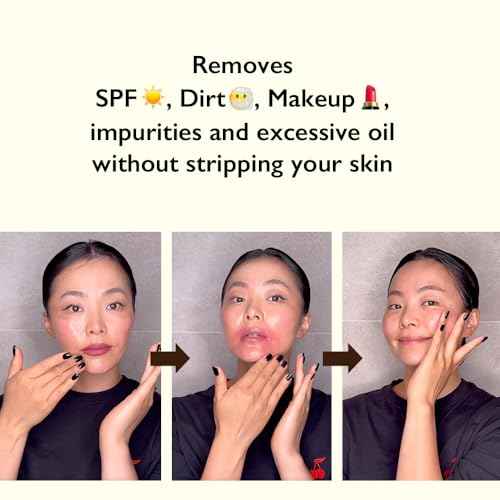 HARUHARU wonder Black Rice Moisture Cleansing Oil, Travel Size, Double Cleansing, Daily Makeup remover, Pore Oil Cleanser, Korean Skincare, Non-comedogenic, Holiday Stocking Stuffer, 1.0 fl oz