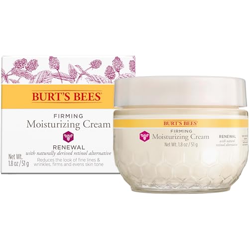 Burt's Bees Renewal SPF 30 Firming Day Face Lotion With Bakuchiol, Sunscreen Face Lotion With Natural Retinol Alternative, 98 Percent Natural Origin Skin Care, 1.8 oz. Tube