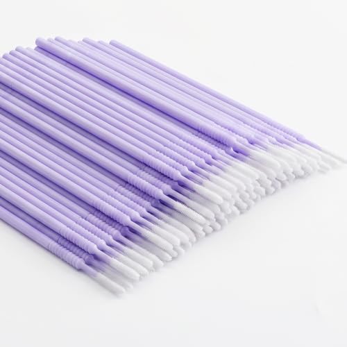 200PCS Micro Swabs for Eyelash Extensions Long-Tip Applicators