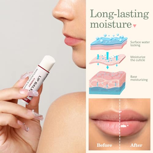 Dmsky Lip Balm Bulk - Fruit Variety Pack, Hydrating for Men, Women, Kids - 0.15 Oz, 360 Count