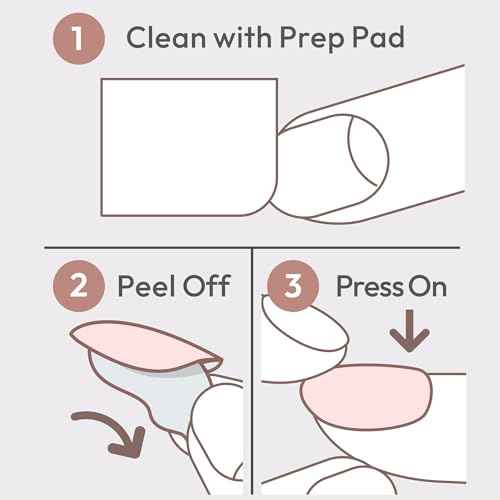 KISS imPRESS No Glue Mani 30 Pcs Press On Nails, Easy Apply, Hassel-Free Removal, Simple Peel & Press, Essential Tools Included, Prep Pad, Instructions Sheet, 1 Manicure Stick, 1 Mini File (So Lucky)