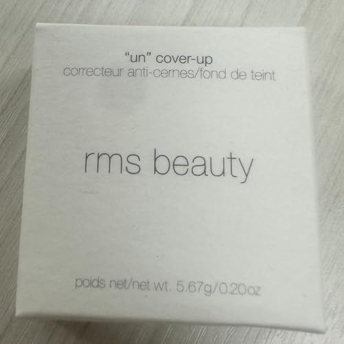 RMS Beauty ¡°Un¡± Cover-Up Concealer - Organic Cream Concealer & Foundation, Hydrating Face Makeup for Healthy Looking Skin - No.122 (0.2 Ounce)