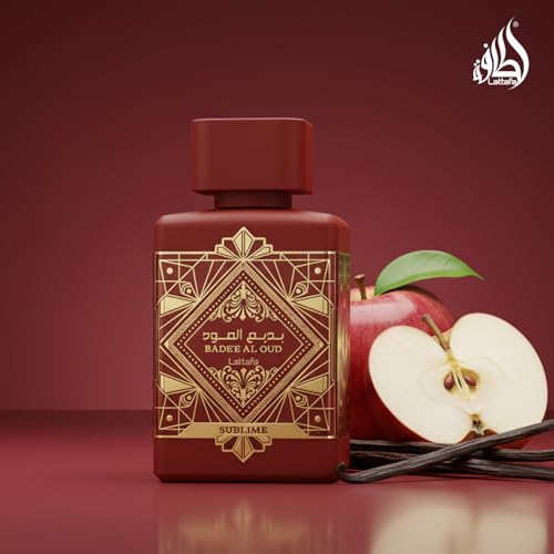 Lattafa Bade'e Al Oud Sublime Eau de Parfum 3.4oz Unisex Tropical Woody Fragrance