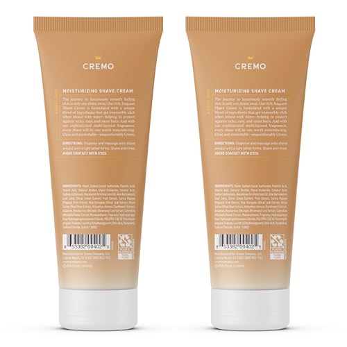 Cremo Shaving Cream for Women - Coconut Mango, 6 Fl Oz Pack of 2