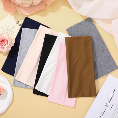 ProSuites 8 Pack Wide Headbands for Women – Sweat Absorbing Yoga