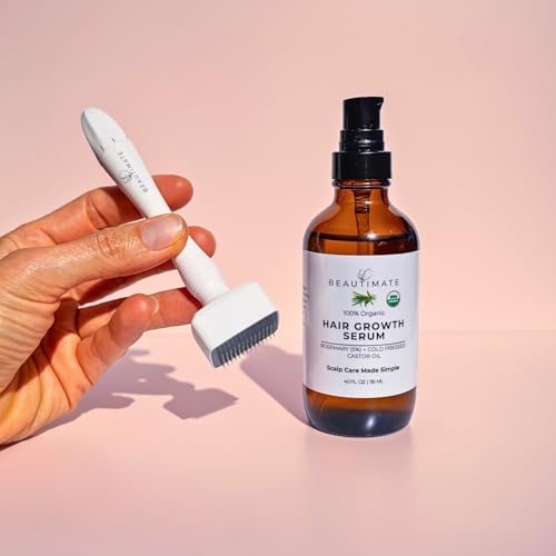 Beautimate Organic Rosemary Hair Growth Serum Kit – 4 oz