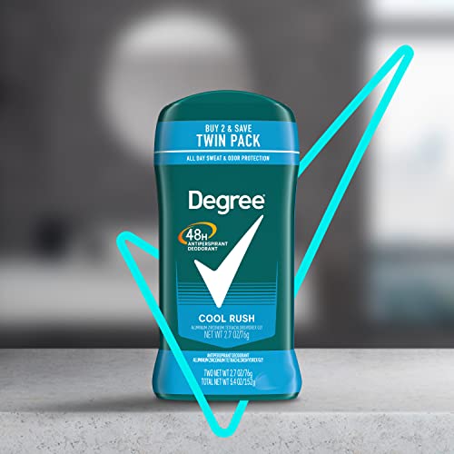 Degree Men Cool Rush Antiperspirant Deodorant Twin Pack 48-Hour