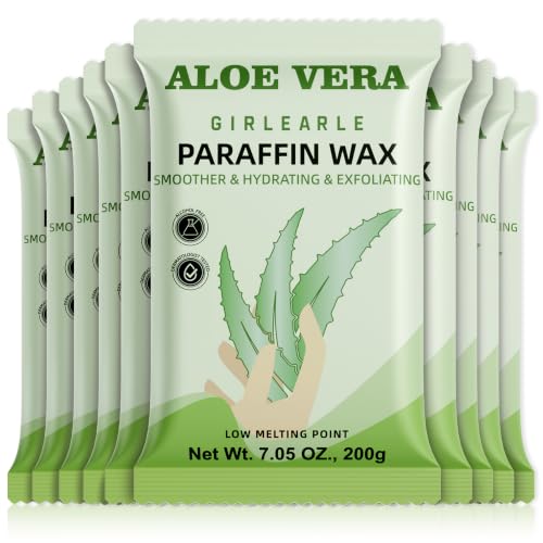 Paraffin Wax Refills 10 Pack 200g Blocks Aloe Vera