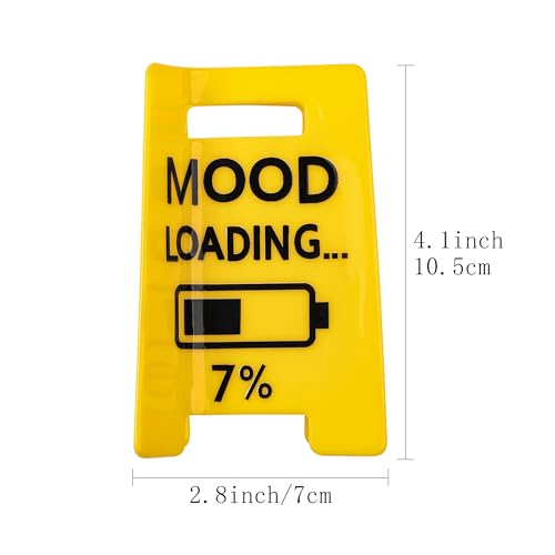 Mood Loading Yellow Hair Claw Clip for Women