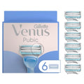 Gillette Venus Intimate Grooming Razors for Women, 6 Razor Blade Refills, Bikini Razors for Women