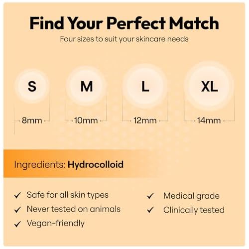 300 Pimple Patches ? Hydrocolloid Zit Stickers with Salicylic Acid, Tea Tree & Calendula | Helps Reduce Visible Blemishes ? Gentle, Overnight Skin Care