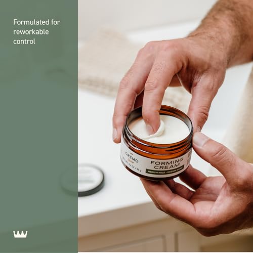 Cremo Hair Styling Cream - Medium Hold, 4 oz