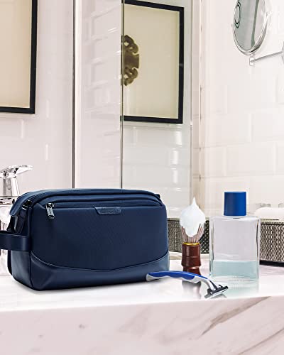 BAGSMART Large Water-Resistant Toiletry Bag for Men - Dopp Kit