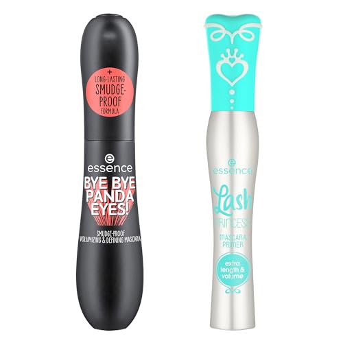 Essence Bye Bye Panda Eyes Tubing Mascara & Lash Primer Bundle
