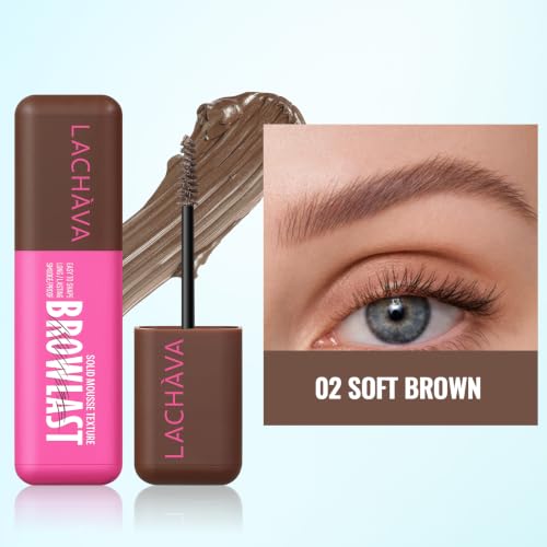 2-Pack Tinted Brow Gel, Waterproof Eyebrow Mascara - 24H Hold