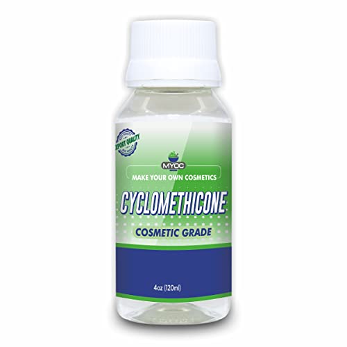 Cyclomethicone Liquid (120 ml / 4.22 fl oz) - Cosmetic Grade For DIY Serums Lotions Hair & Body Care
