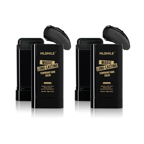 Root Touch Up Hair Color Stick with Comb - Waterproof Gray Coverage