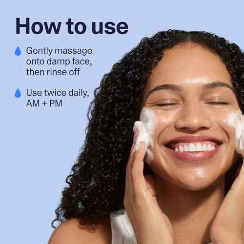 Curology Hydro+ Foaming Gel Facial Cleanser, Gentle Face Wash, Hydrating, Non-Stripping, Sensitive Skin Care, Fragrance Free, 5 fl oz