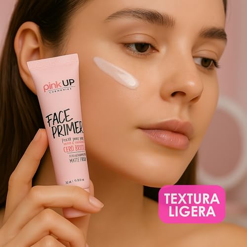 PINK UP Face Primer |Prepares skin for makeup | Matte finish with porcelain effect | Extends the duration of makeup | Minimizes enlarged pores | Mod PKF500