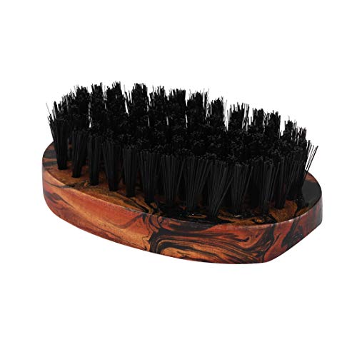 CASTO Beard Brush made with Sheesham Wood with Firm Bristles to Tame and Soften Your Facial Hair