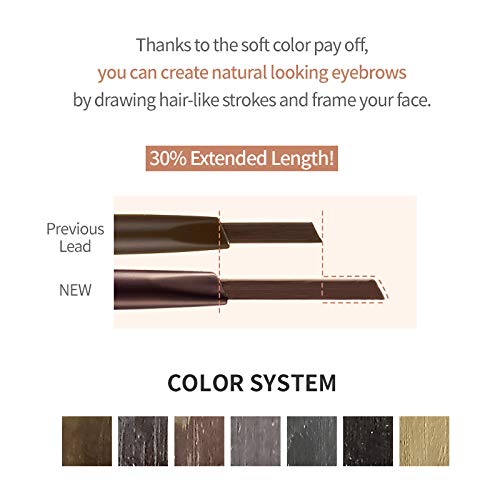 Etude House Drawing Eyebrow Pencil No.1 Dark Brown
