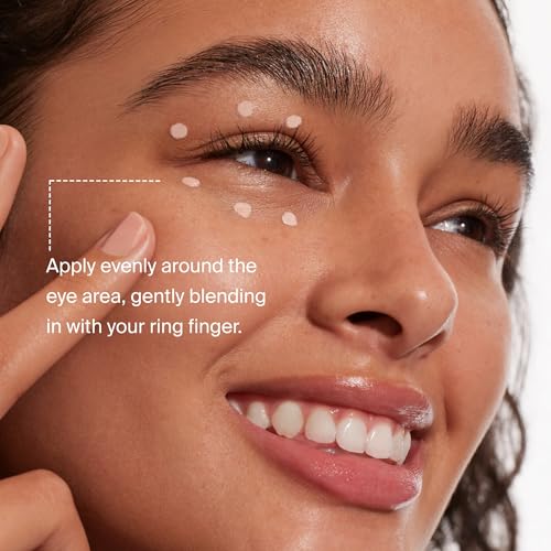 Supergoop! Bright-Eyed Mineral Eye Cream, 0.5 fl oz - SPF 40 PA+++ Hydrating & Illuminating Mineral Sunscreen - Under Eye Cream for Dark Circles & Puffiness - Revives Tired Eyes