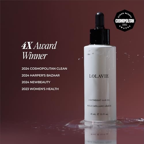 LolaVie Lightweight Hair Oil 1.5 oz - Shine & Frizz Control