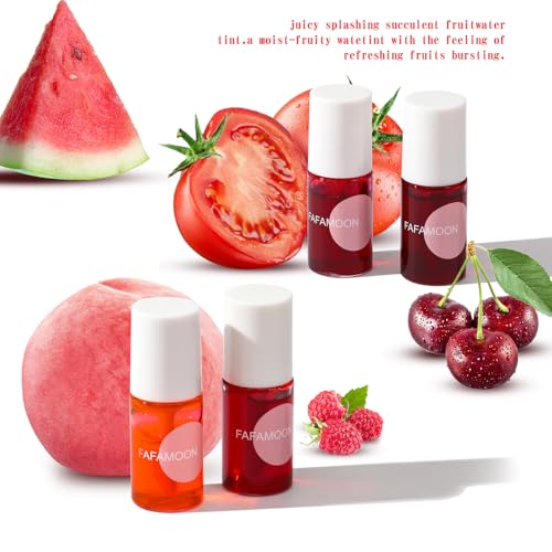 Dulele 4-Piece Lip Tint Set – Waterproof Moisturizing Lip Stain