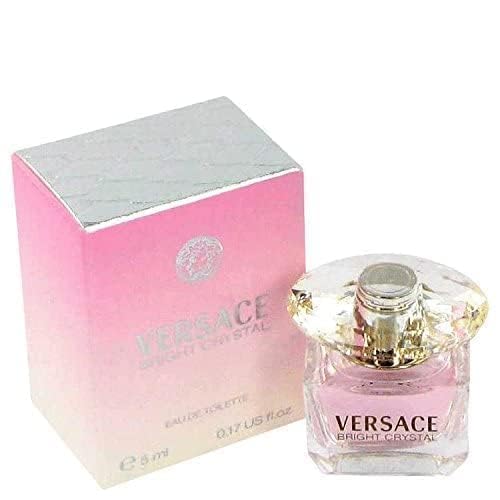 Versace Bright Crystal Eau De Toilette Mini Perfume for Women - 0.17 oz