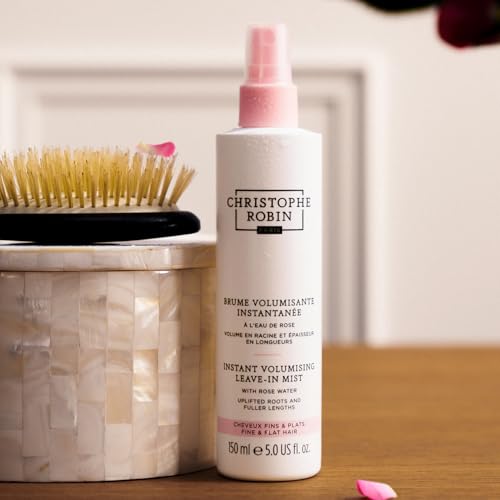 Christophe Robin Instant Volumising Mist with Rose Water for Thin, Fine, and Flat Hair 5 fl. oz