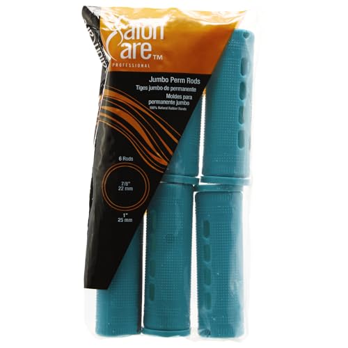 Salon Care Green Jumbo Perm Rods Green