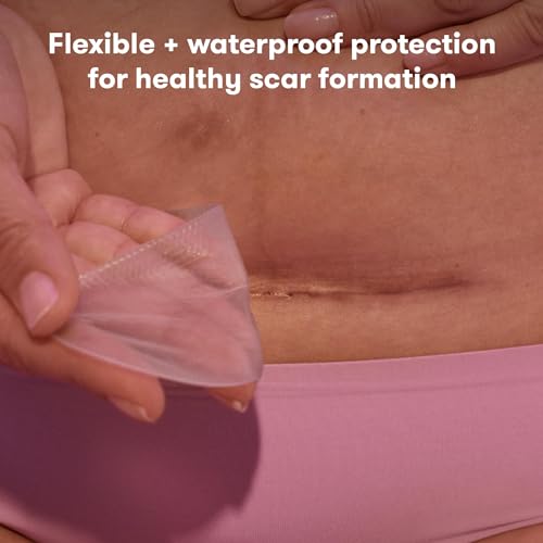 Frida Mom One Size C-Section Silicone Scar Treatment Patches — Reusable Recovery Strips