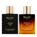 BellaVita Luxury CEO & GOAT Man Perfume Combo 2x100ml