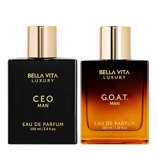 BellaVita Luxury CEO & GOAT Man Perfume Combo 2x100ml