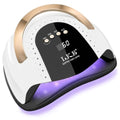 268W UV LED Nail Lamp, LKE Dryer for Gel Polish, 4 Timers Lamp