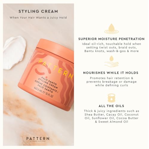 PATTERN Palo Santo Mini Travel Kit - Leave-In Conditioner, Curl Mousse & Styling Cream