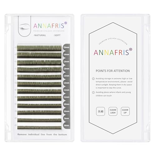 Classic Colored Eyelash Extension Natural Soft Blue Purlple Pink Green Brown Volume Lash Extension Individual False Eye Lashes with color (Red, 0.07-D 8-15mm Mix)