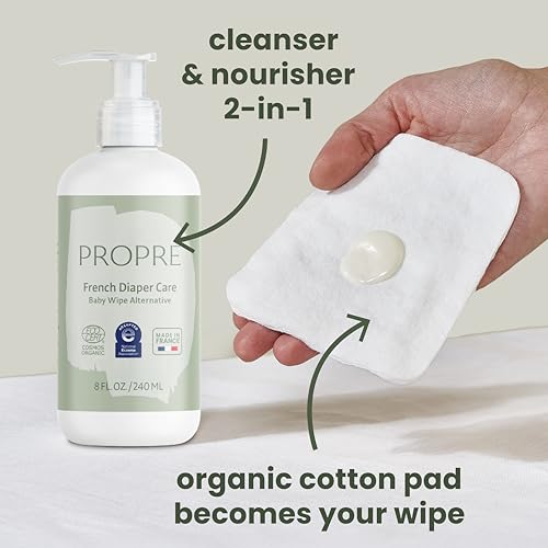 Organic Baby Wipe & Diaper Cream Alternative - 8oz