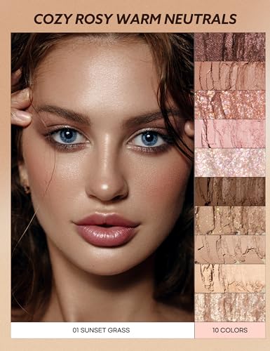Peach C Eyeshadow Palette 01 Sunset Grass - 0.28 oz
