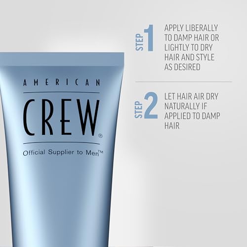 American Crew Fiber Cream - Medium Hold & Natural Shine, 3.3oz