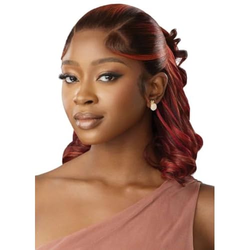 Outre Lace Front Wig - Perfect Hair Line 13X4 - Alora (OFF BLACK 1B)
