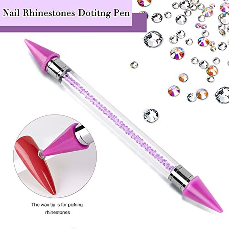 3348 Rhinestones Nail Art Kit with Glue & Tools